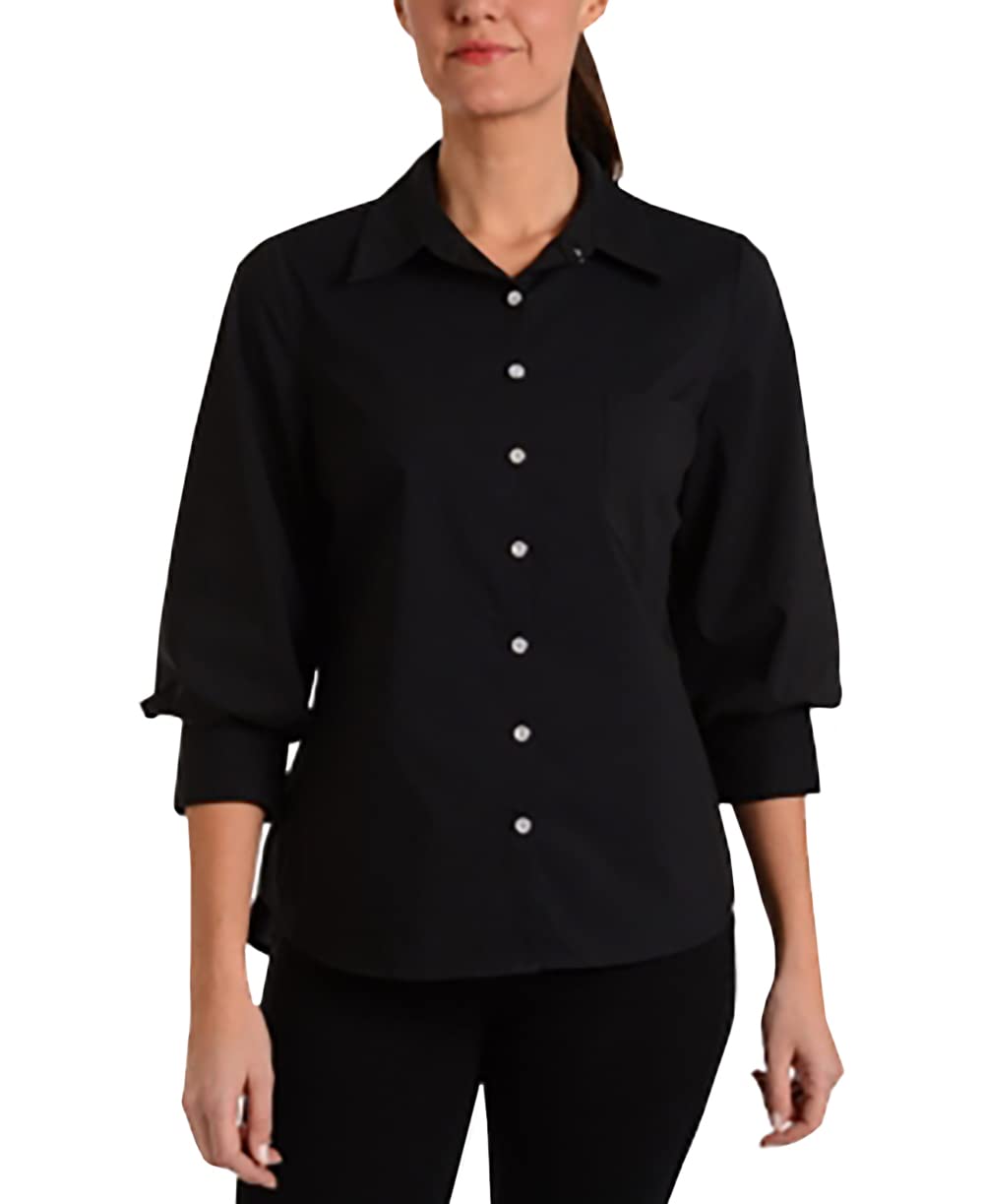 NY Collection Blouson Sleeve Blouse