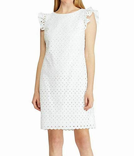 American Living Scalloped Eyelet Embroidery Dress