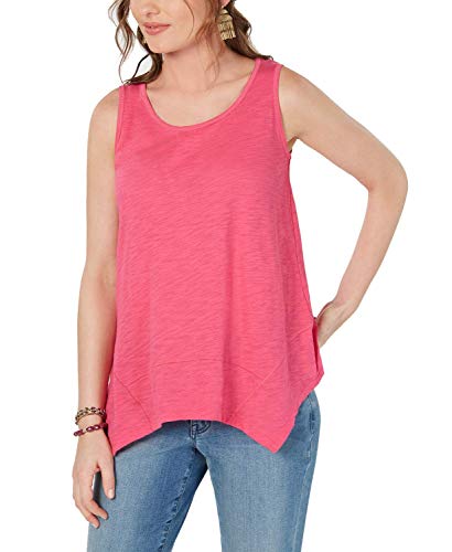 Handkerchief-Hem Tank Top