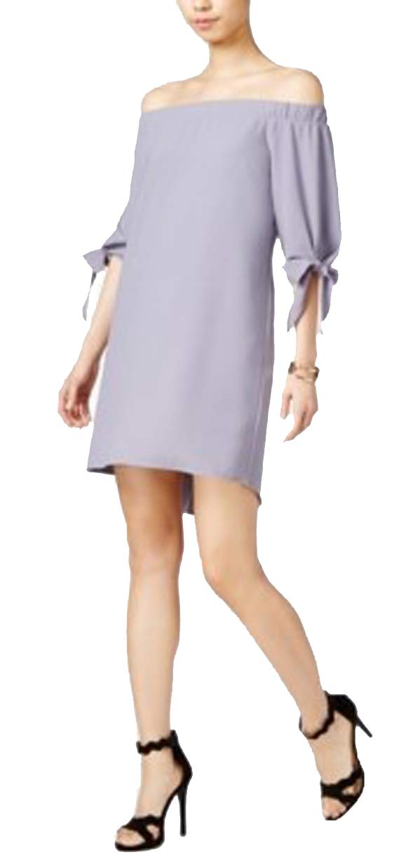 Off-The-Shoulder Shift Dress