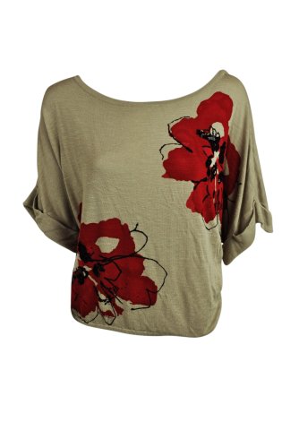 INC International Concepts Tie Front Printed Dress