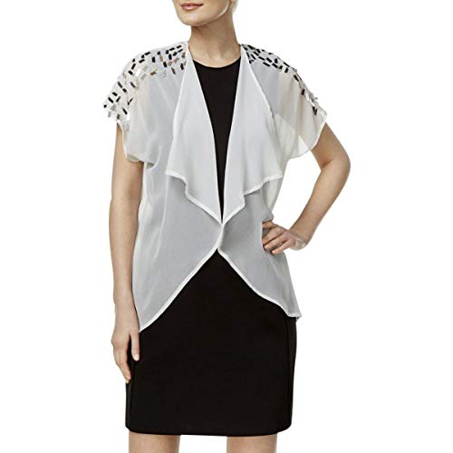 INC International Concepts Sequined Shoulder Kimono