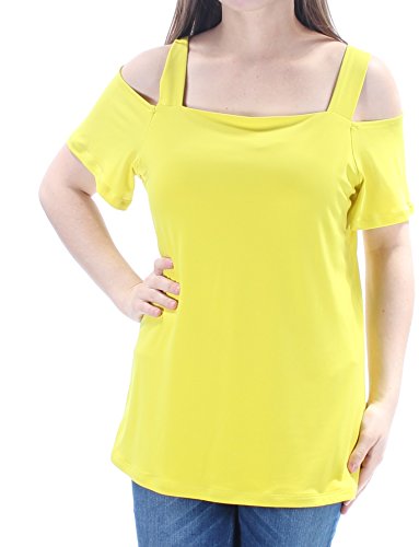 INC International Concepts Popsicle Cold Shoulder Top