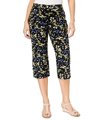Karen Scott Floral Print Capri Pants