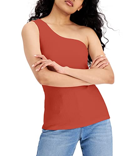 INC International Concepts One Shoulder Tank Top