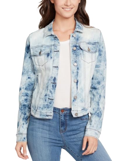 William Rast Sussex Tie Dyed Denim Jacket