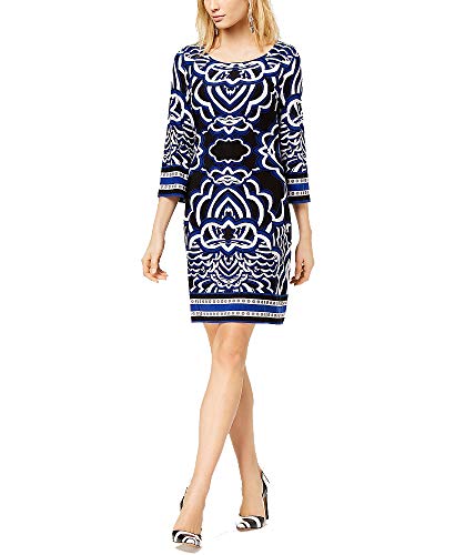 Printed Sheath Dress