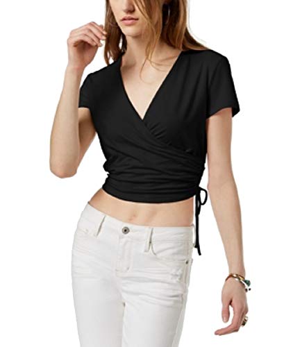 By Ikeddi Juniors' Cropped Wrap Top