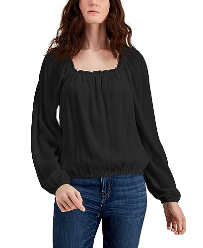 INC International Concepts Womens Square Neck Top