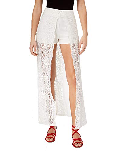 Material Girl Lace Walk Through Shorts