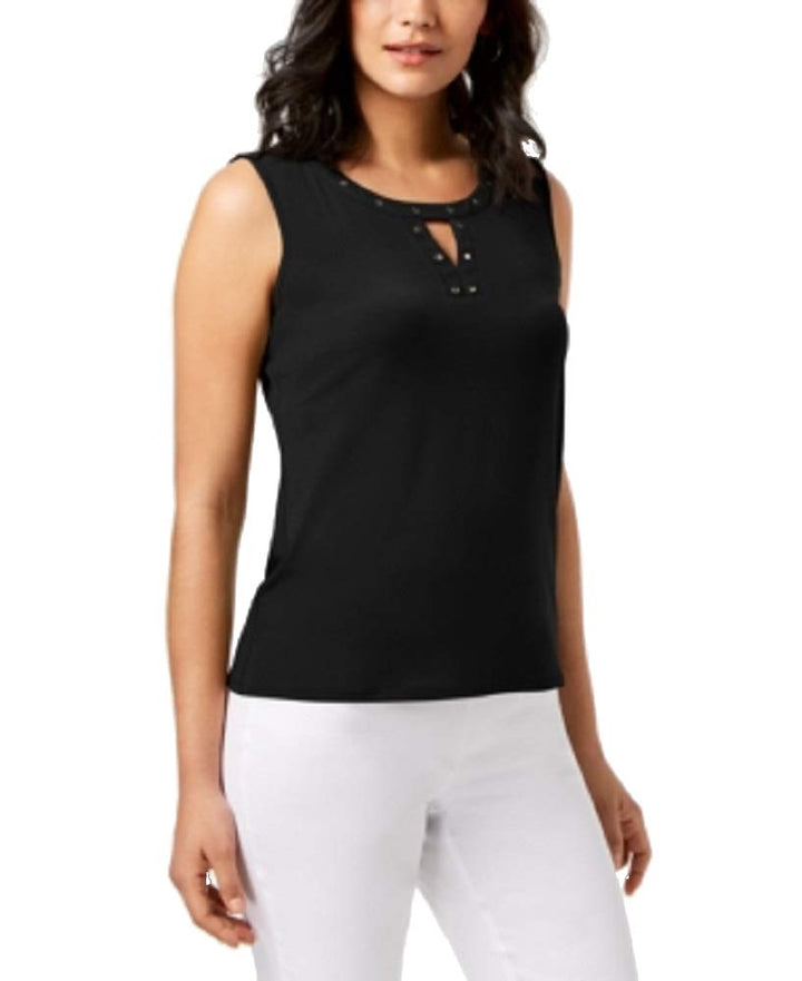 JM Collection Embellished Tank Top