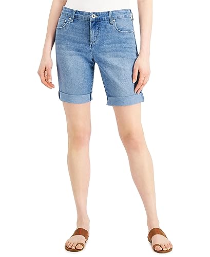 Style & Co Petite Rolled Cuff Bermuda Shorts