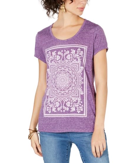 Style & Co Graphic Print T-Shirt
