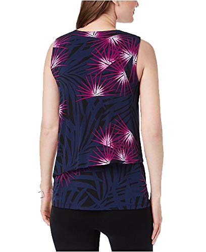 Alfani Petite Pleated Popover Top