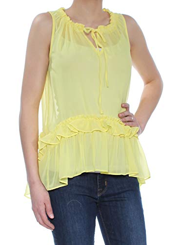Ruffled High-Low Top