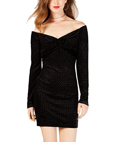 Material Girl Juniors Off The Shoulder Bodycon Dress