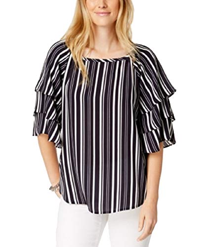 Charter Club Tiered Sleeve Top