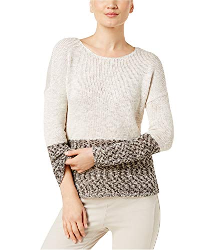 Metallic Colorblocked Sweater