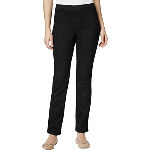 Karen Scott Petite Straight Leg Pants
