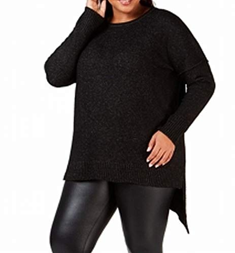 Plus Size Asymmetrical-Hem Sweater