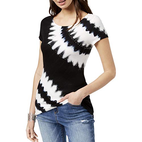 INC Tie-Dyed Studded Top
