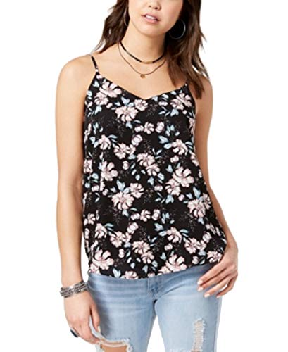 Hippie Rose Juniors V Neck Tank Top