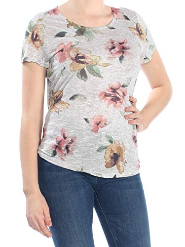 Style & Co Floral Graphic Print T-Shirt