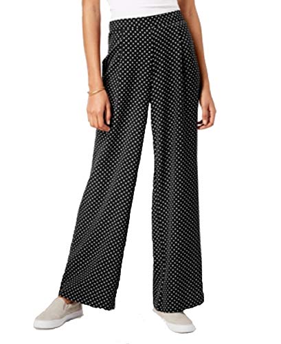 by Ikeddi Juniors' Polka-Dot Wide-Leg Pants
