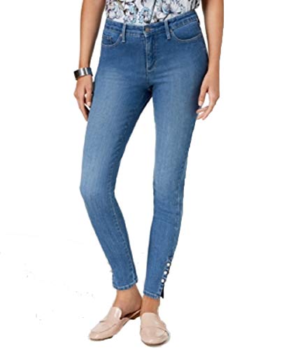 Charter Club Faux Pearl Embellished Skinny Jeans