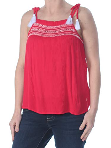 by Ikeddi Juniors' Embroidered Smocked Tank Top