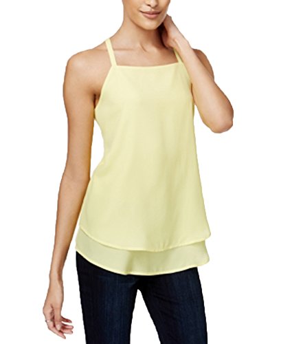 Maison Jules Anchor Print Layered Hem Top