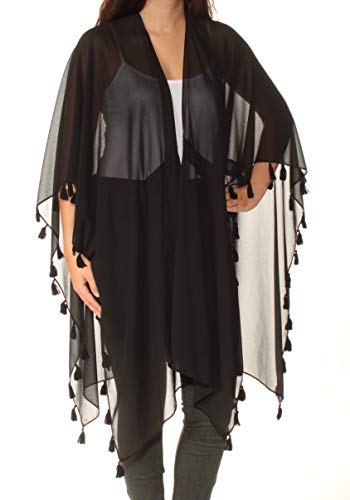 INC International Concepts Tassel Kimono Cover Up