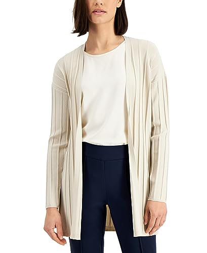 Alfani Ribbed Open Cardigan