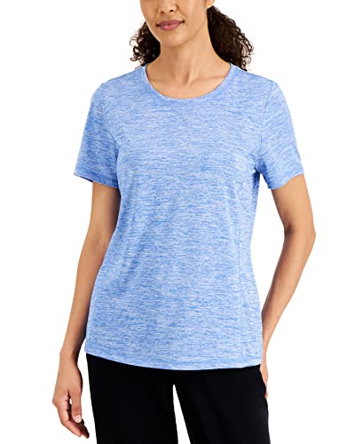 Karen Scott Womens Space Dyed Top