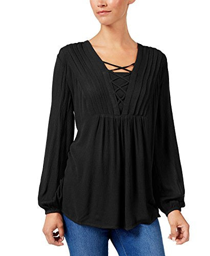 Style & Co Criss Cross Top