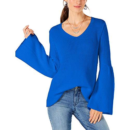 Style & Co Cotton Bell Sleeve Sweater