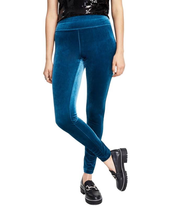 International Concepts Womens Velvet Non Seam Skinny Leggings