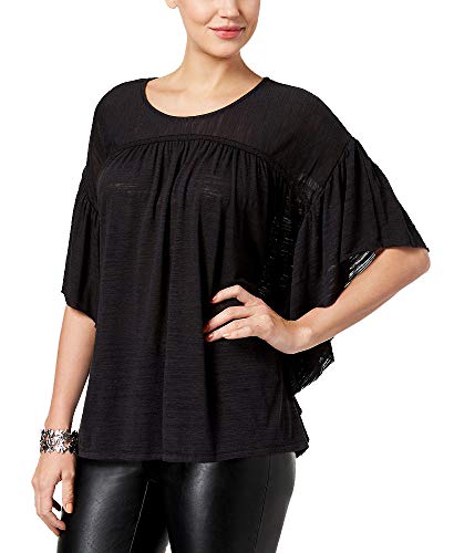 Flutter-Sleeve Poncho Top