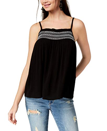 by Ikeddi Juniors' Embroidered Smocked Tank Top