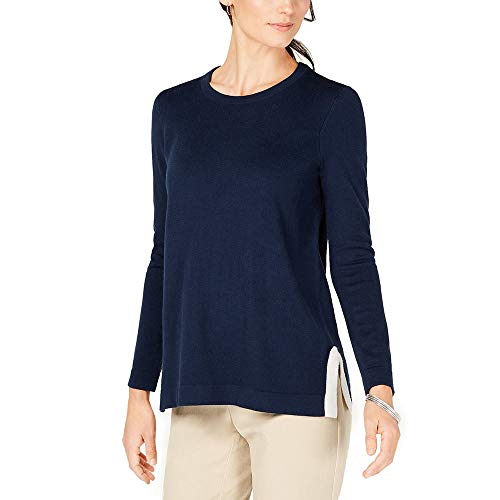 Charter Club Crew Neck Long Sleeve Sweater