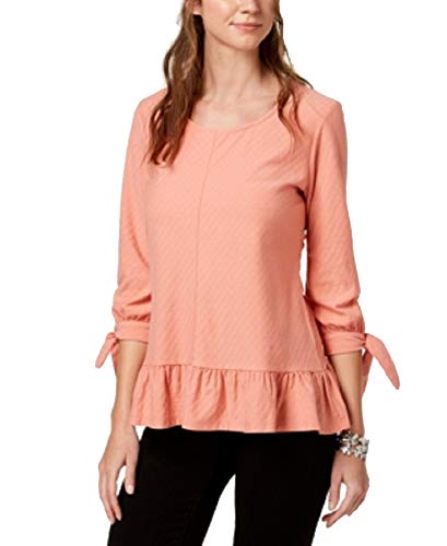 Style & Co Petite Jacquard Top