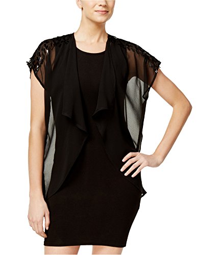 INC International Concepts Sequined Shoulder Kimono