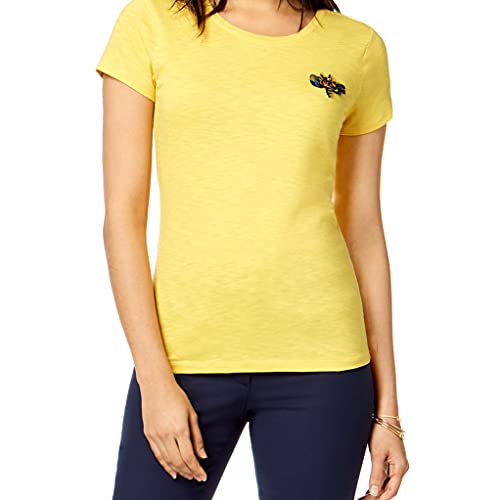 Maison Jules Embellished Dragonfly T-Shirt