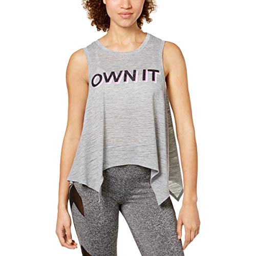 Juniors' Graphic Handkerchief-Hem Top