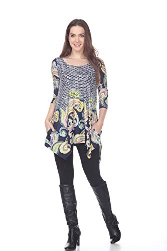 White Mark White Mark Womens Teagan Tunic