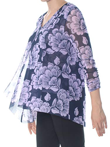 Alfani Draped Asymmetrical Top