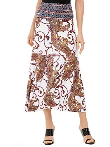 Printed Convertible Maxi Skirt