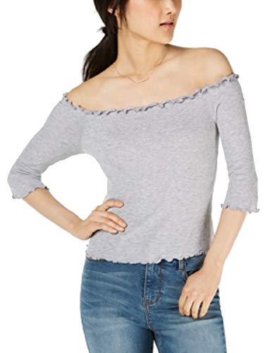 Juniors' Off-The-Shoulder T-Shirt