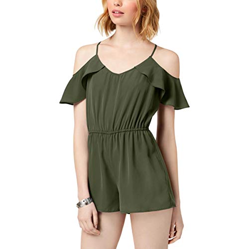 Be Bop Juniors Flutter Sleeved Cold Shoulder Romper