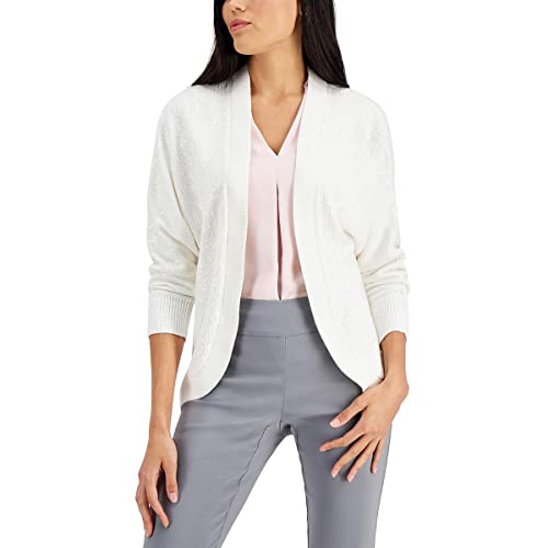JM Collection Petite Embellished Cocoon Cardigan